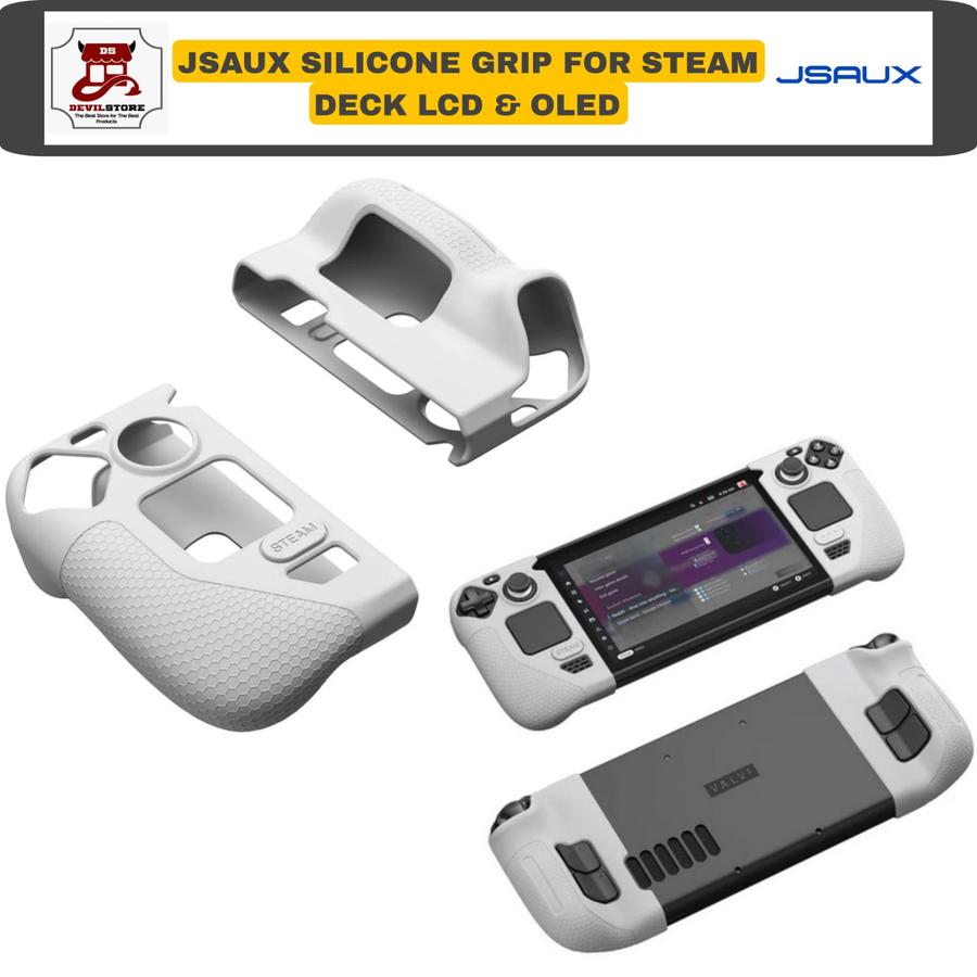 JSAUX Silicone Grip Case For Steam Deck LCD and Oled Casing