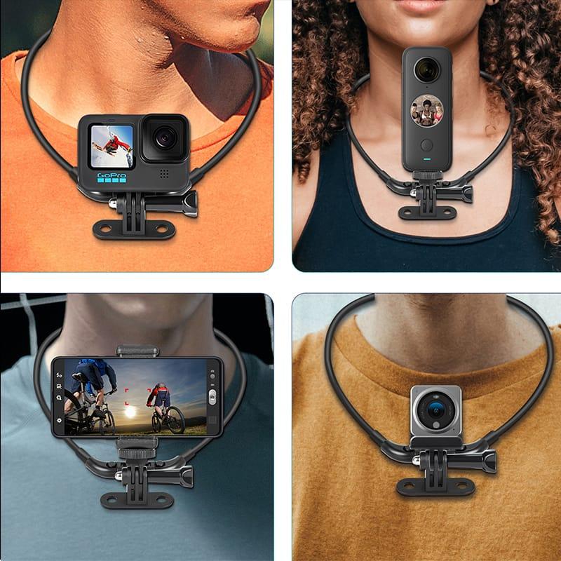 Startrc Sport Camera Neck Bracket for Smartphone Pocket Gopro Action