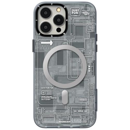 Youngkit Circuit Magsafe Case Iphone 14 Pro Max Iphone 14 / 14 Pro