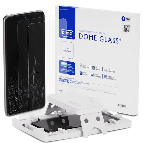 Whitestone Dome Glass For Pixel 8 Pro Tempered Glass Pixel 8 Pro 2Pack