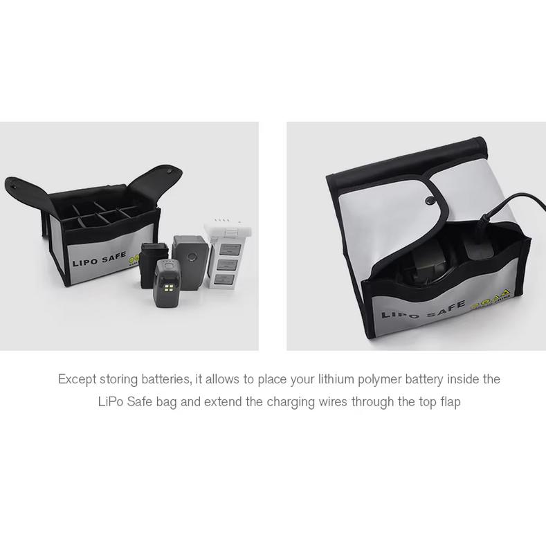 Startrc Large Fireproof Lipo Battery Safety Bag Drones Battery DJI