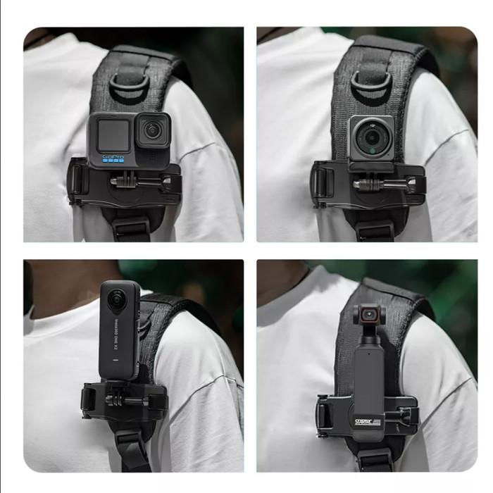 STARTRC Universal Backpack Bag Strap Clip Gopro Hero 11 DJI Action 4/3