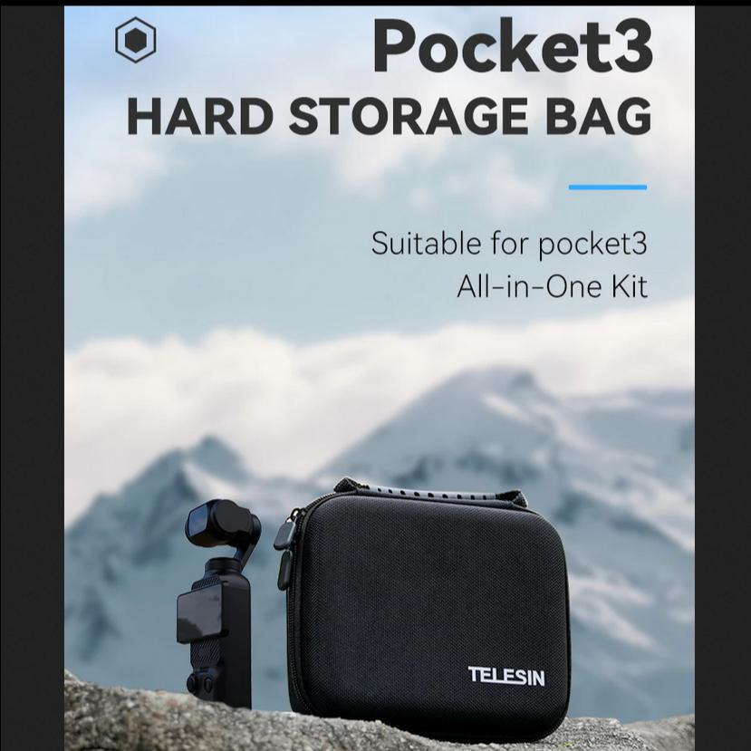 Telesin EVA Storage bag for DJI Pocket3 Hard Storage Carrying Case