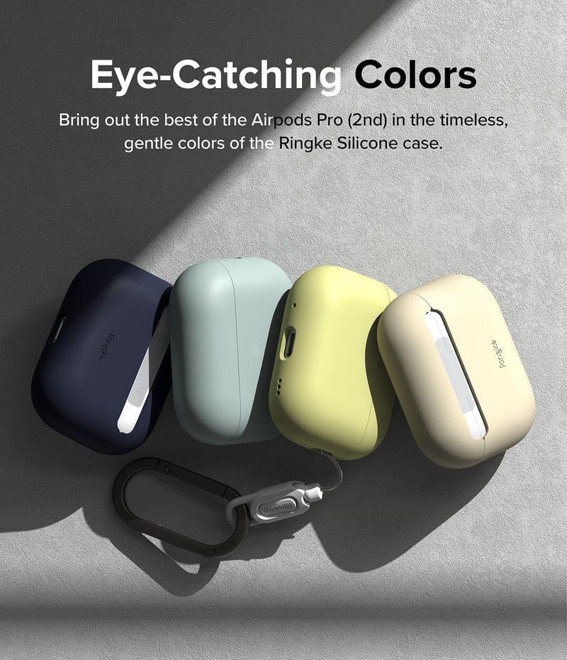 Ringke Silicone Hardcase Airpods Pro 2 Casing Airpods Pro Gen 2 Ori