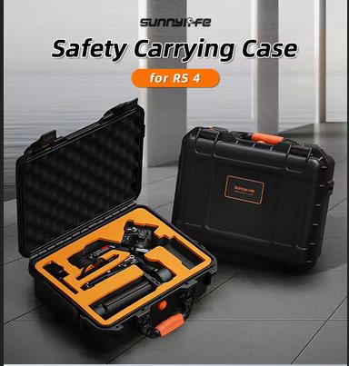 Sunnylife Safety Carrying Case Waterproof Hard Shell Tas DJI RS 4