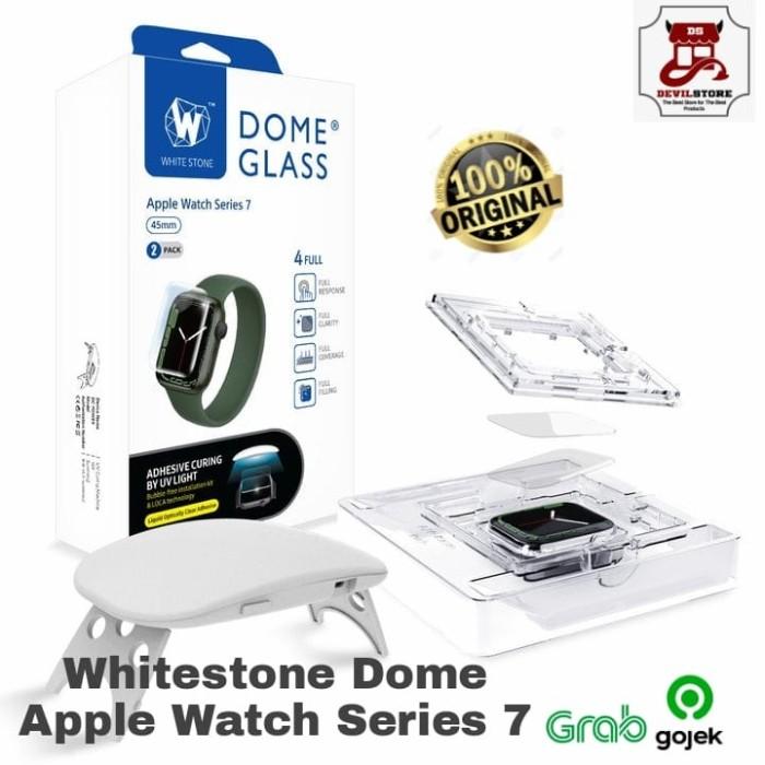 Whitestone Dome Glass Apple Watch Series 7/8 41mm /45mm Tempered Glass