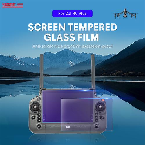STARTRC 2 PCS Tempered Glass Eye Protection Film DJI RC Plus Remote