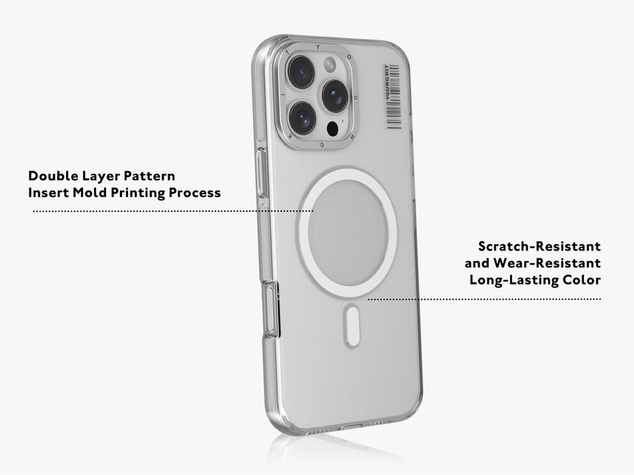 Youngkit Crystal Clear Magsafe Case iPhone 16 Pro Max / 16 Pro