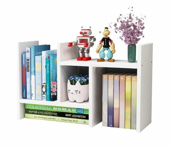 Rak Buku Kayu Flexy H Rak Susun Fleksibel Serbaguna Multifungsi 