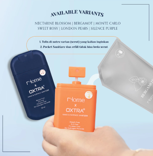Ratel Home - Bundle Pocket + Refill Hand Sanitizer