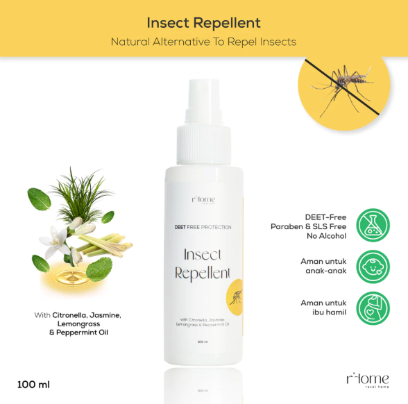 Ratel Home - Insect Repellent | Spray Anti Nyamuk Natural | Safe For Kids