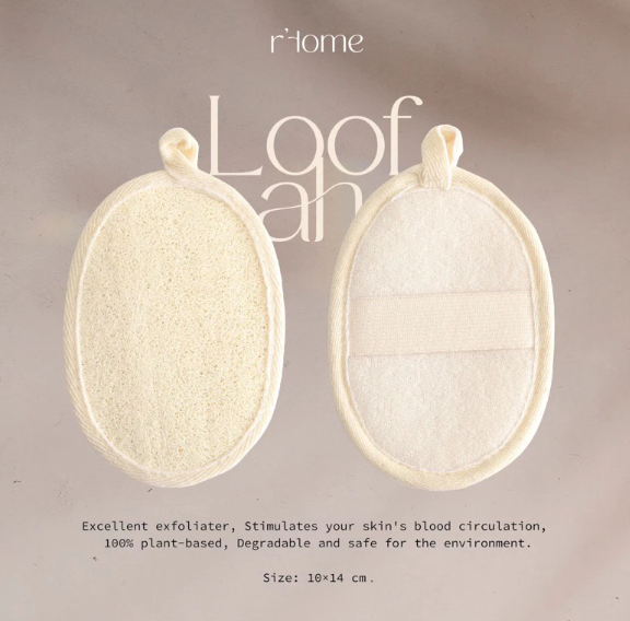 Ratel Home - Natural Loofah Sponge | Ready Stock