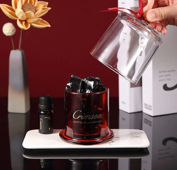 Ratel Home ~ Crystal Aroma Diffuser - Champagne
