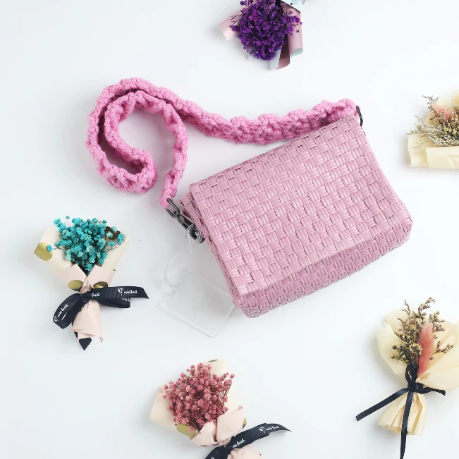 Rajoet - Emma Bag with Macrame Strap | Choose Your Color