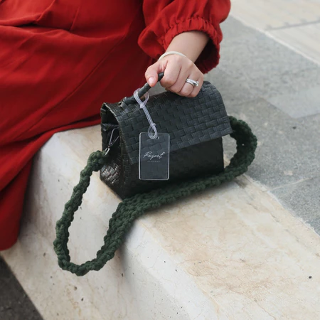 Rajoet - Lola Mini Bag with Macrame Strap | Choose Your Color