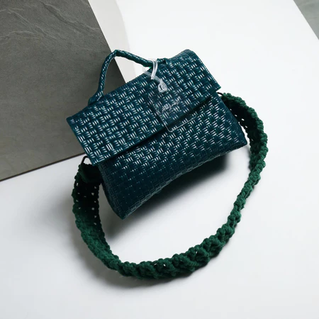 Rajoet - Lola Mini Bag with Macrame Strap | Choose Your Color