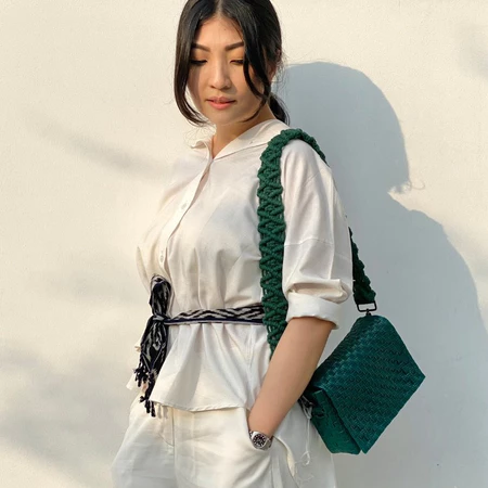 Rajoet - Emma Bag with Macrame Strap | Choose Your Color