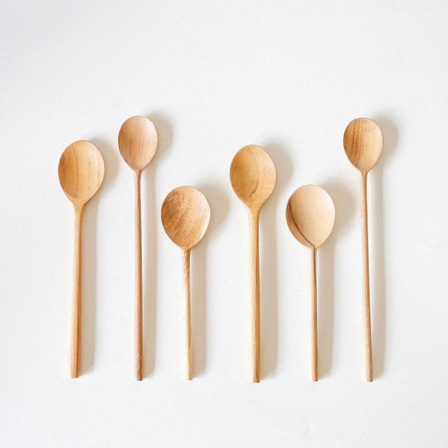 Dekayu Sendok Kayu Jati Teh | Wooden Spoon Mini | Food Grade