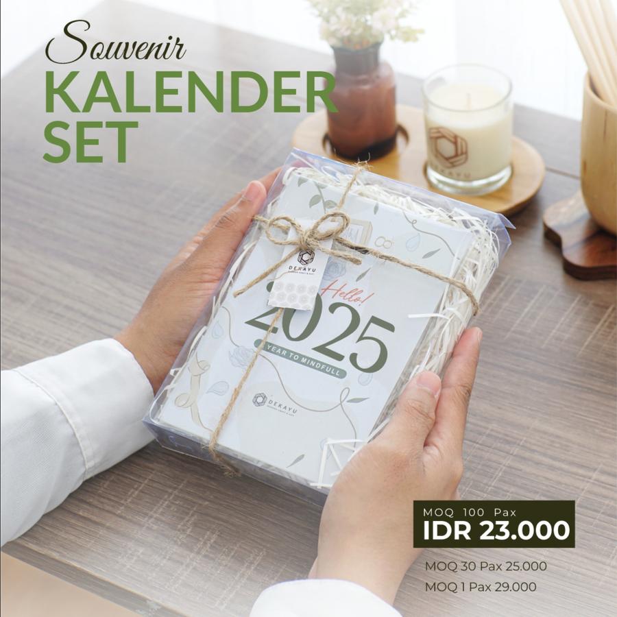 Souvenir Kalender Set / Souvenir Pernikahan / Souvenir Unik