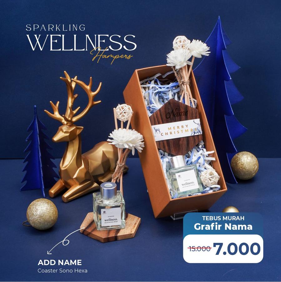 Dekayu - Hampers WELLNESS | Kado Natal | Hampers Xmast | Hampers Natal dan Tahun Baru | Christmas Hampers | Coorporate Gift | Aromateraphy Set