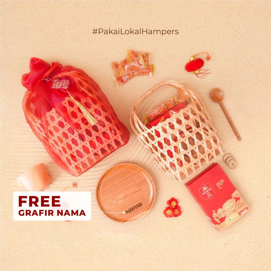 Dekayu - Hampers Imlek DOU HUA | Kado Imlek Estetik | Chinese New Year Hampers | Personal Gift | Coorporate Gift | CNY Hampers | FREE Greeting Card