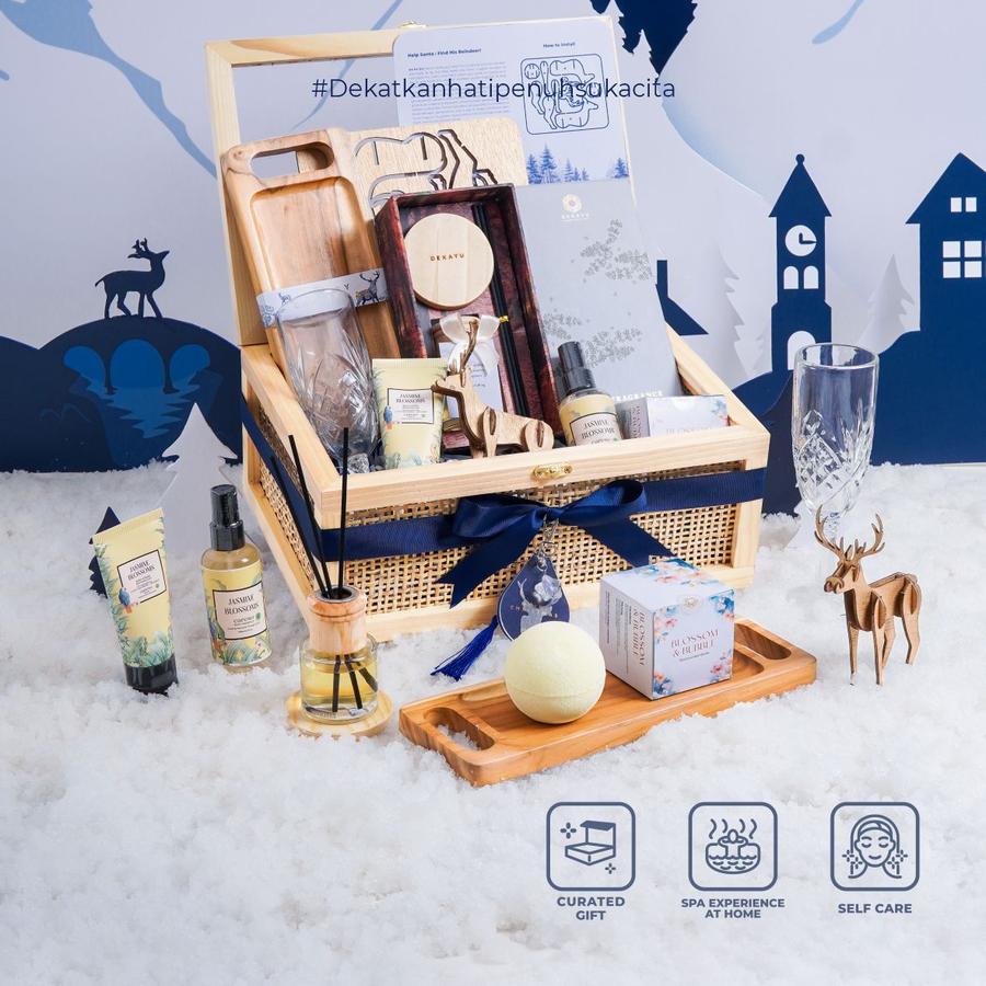 Dekayu - Hampers WONDER NIGHT | Kado Natal | Hampers Xmast | Hampers Natal dan Tahun Baru | Christmas Hampers | Coorporate Gift | Beauty Gift Set 