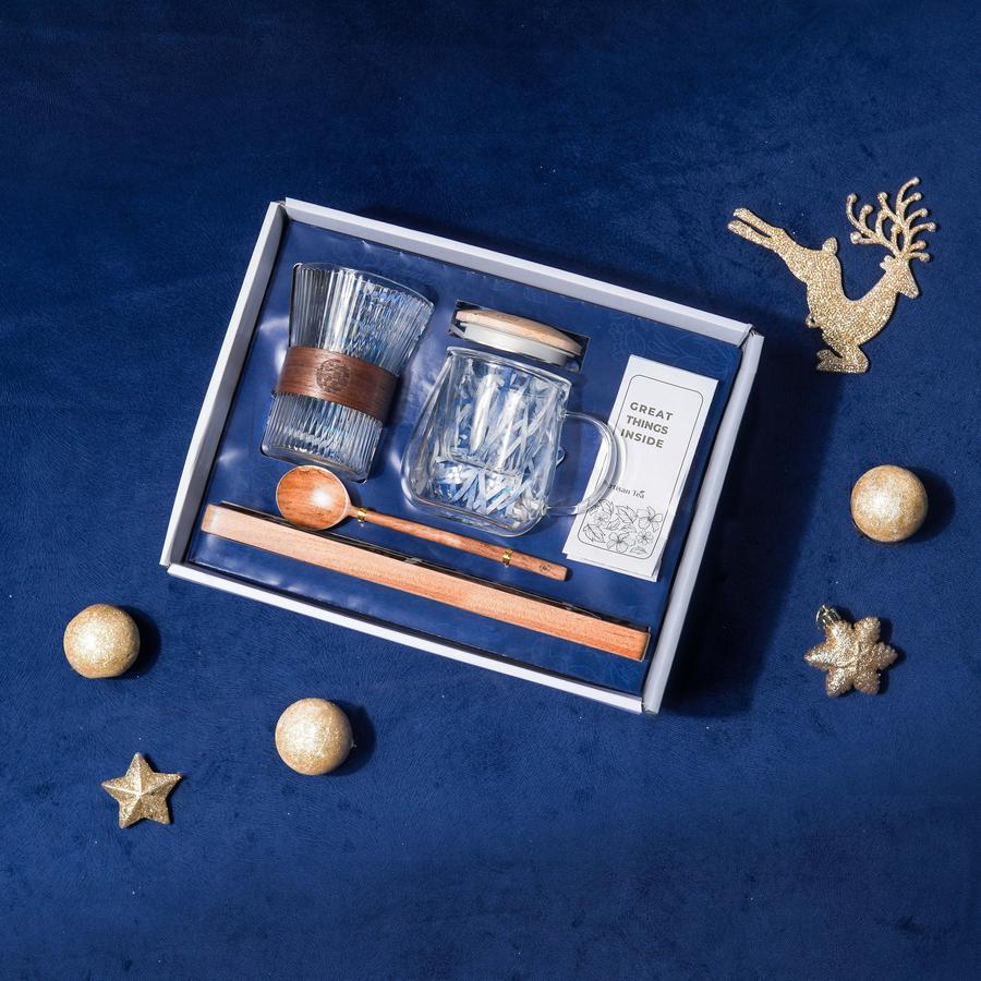 Dekayu - Hampers NIGHT TEA | Kado Natal | Hampers Xmast | Hampers Natal dan Tahun Baru | Christmas Hampers | Coorporate Gift | Hampers Teaware set