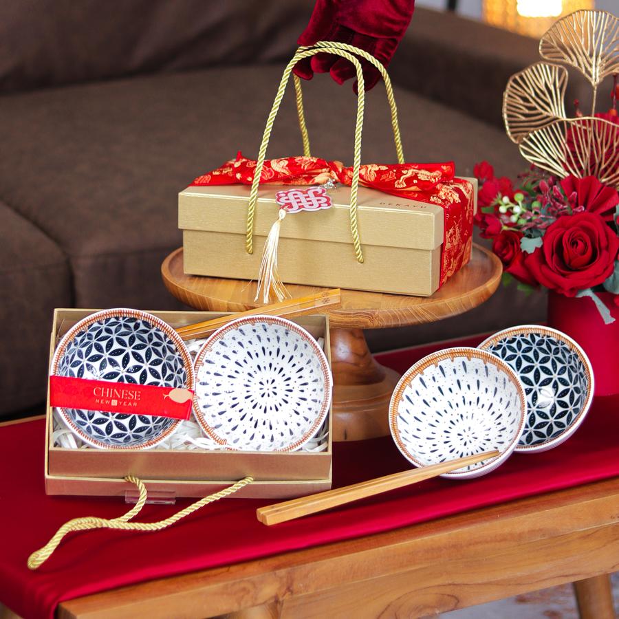 Dekayu - Hampers Imlek FU CI | Kado Imlek Estetik | Chinese New Year Hampers | Personal Gift | Coorporate Gift | CNY Hampers | FREE Greeting Card