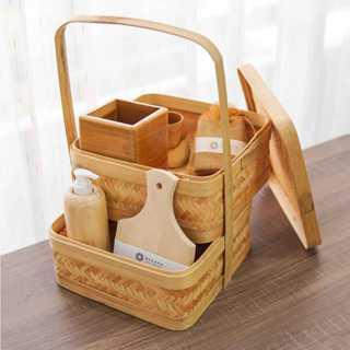 Dekayu Bamboo Lunchbox / Tempat Makan Bambu / Rantang Bambu