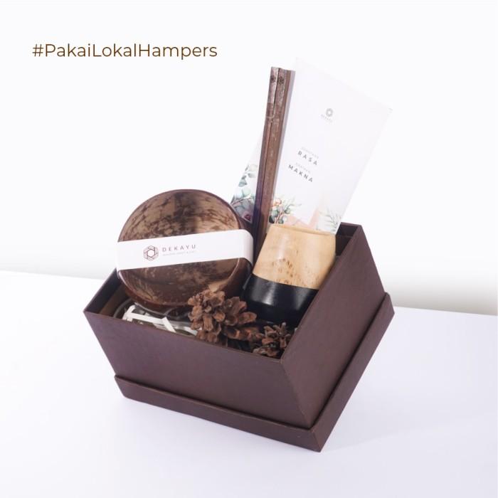 Dekayu Hampers Noa Dengan Custom Grafir / Kado Ulang Tahun / Wedding Gift / FREE Card Ucapan