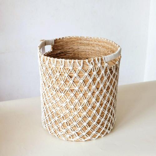 Keranjang Basket Banana Lubang White | Wadah Mainan Anak | Laundry Bag