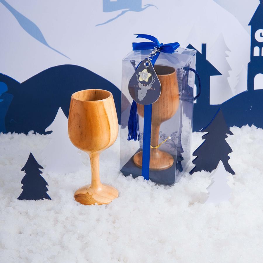 Dekayu - Hampers CHEERS | Kado Natal | Hampers Xmast | Hampers Natal dan Tahun Baru | Christmas Hampers | Coorporate Gift | Wooden Glass Gift Set