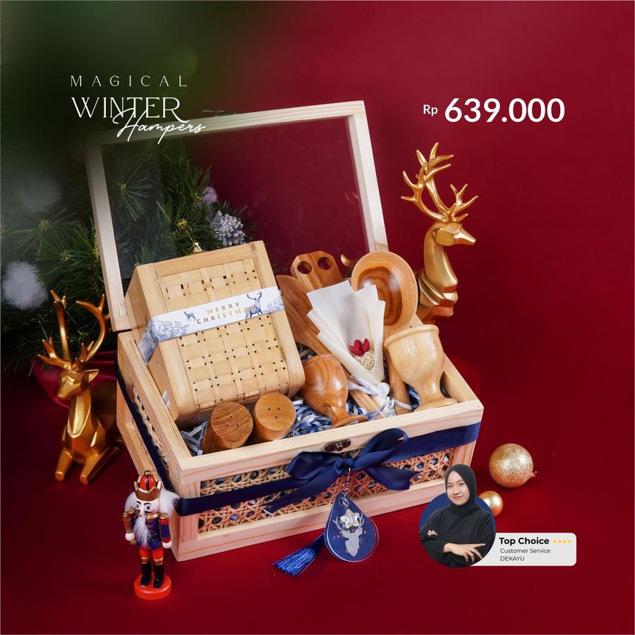 Dekayu - Hampers MAGICAL WINTER | Kado Natal | Hampers Natal & Tahun Baru | Hampers Xmast | Corporate Gift | Christmas Hampers