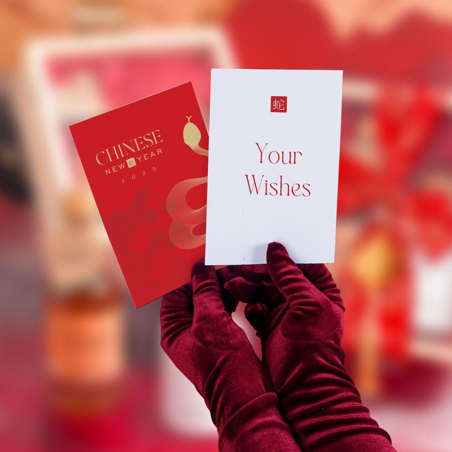 Dekayu - Hampers GRANDE GOOD FORTUNE | Kado Imlek Estetik | Chinese New Year Hampers | Personal Gift | Coorporate Gift | CNY Hampers | FREE Greeting Card