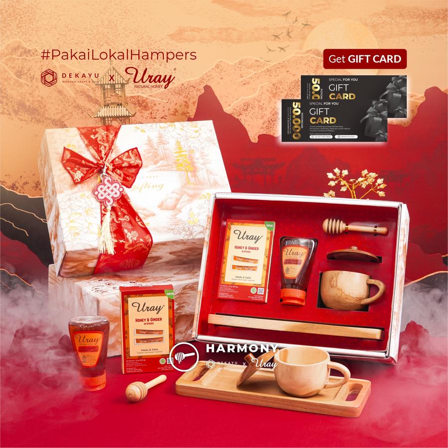 Dekayu - Hampers Imlek ABUNDANCE | Kado Imlek Estetik | Chinese New Year Hampers | Personal Gift | Coorporate Gift | CNY Hampers | FREE Greeting Card