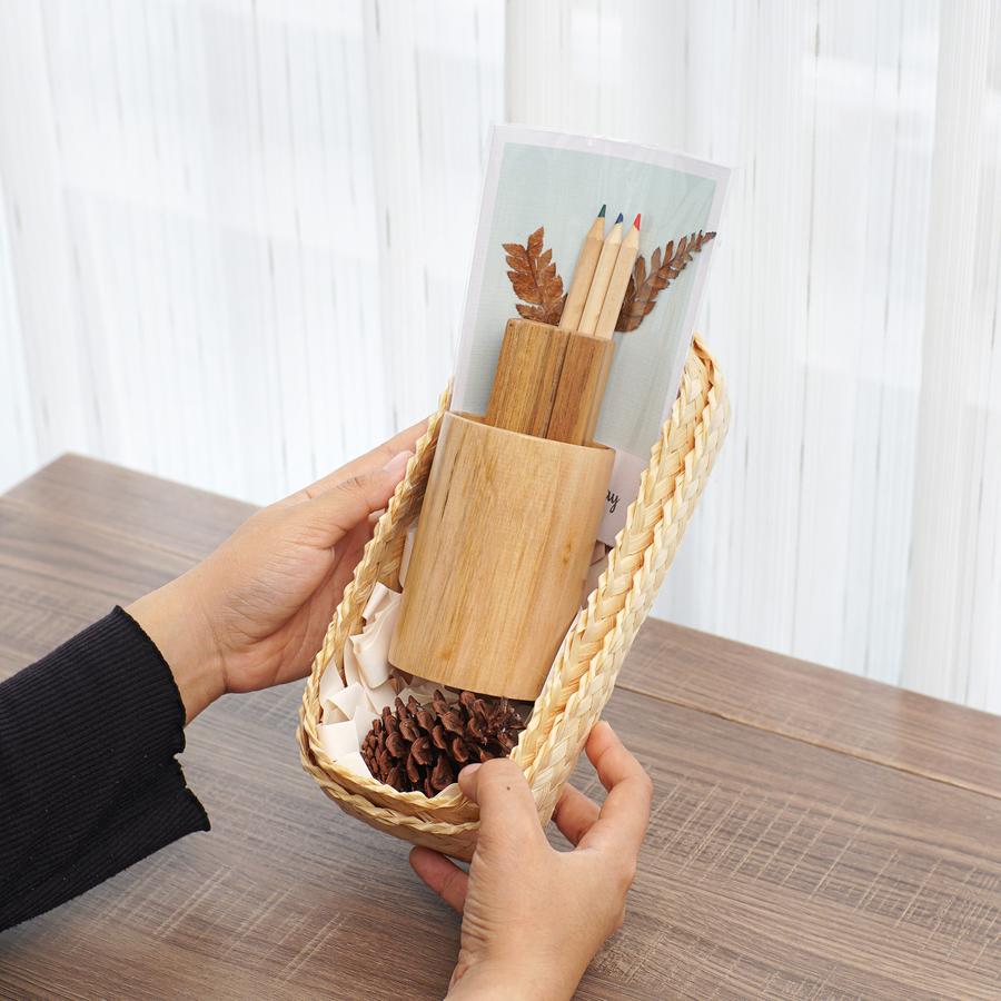 Souvenir Rustic Desk Dekayu / Souvenir Pernikahan / Souvenir Unik