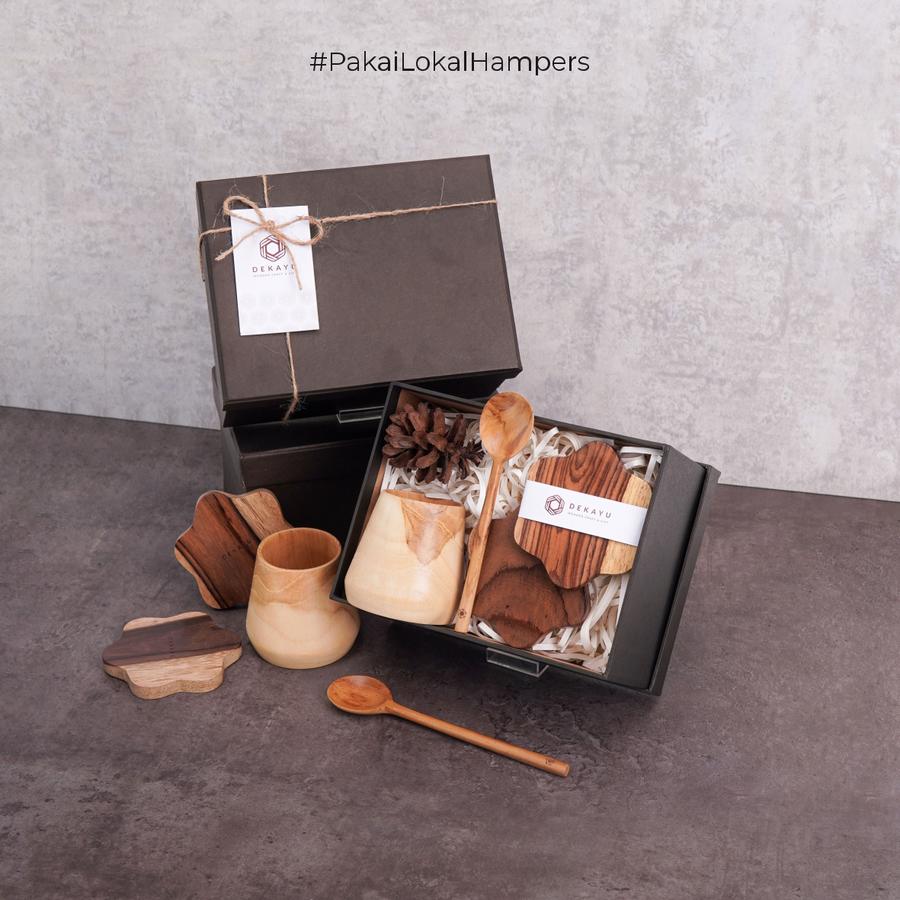 Dekayu - Hampers Kayu Parka | Hampers Pernikahan | Kado Ulang Tahun | Kado Pernikahan | Hampers Coorporate