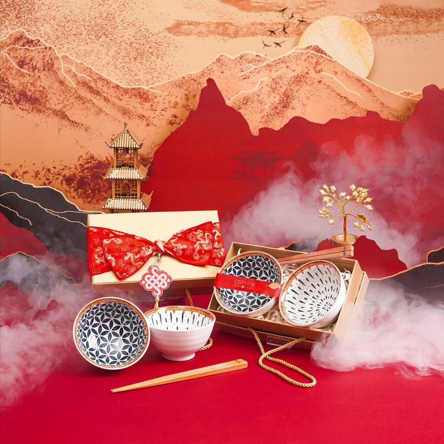 Dekayu - Hampers Imlek FU CI | Kado Imlek Estetik | Chinese New Year Hampers | Personal Gift | Coorporate Gift | CNY Hampers | FREE Greeting Card