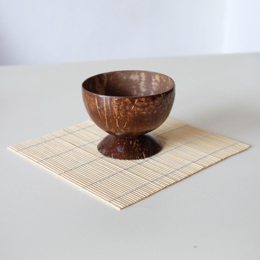 Mangkok Batok Kelapa Dekayu | Mangkuk Saji | Souvenir | Mangkok Makan