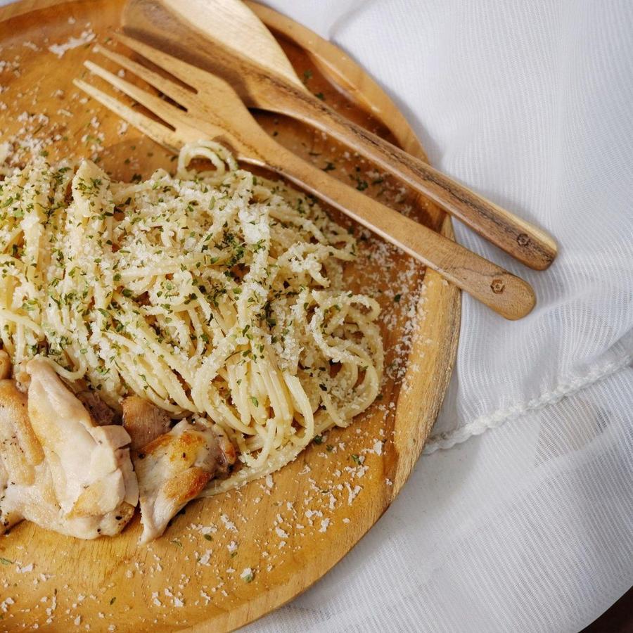 Sendok Garpu Makan Kayu Jati P18 Dekayu | Wooden Spoon | Food Grade