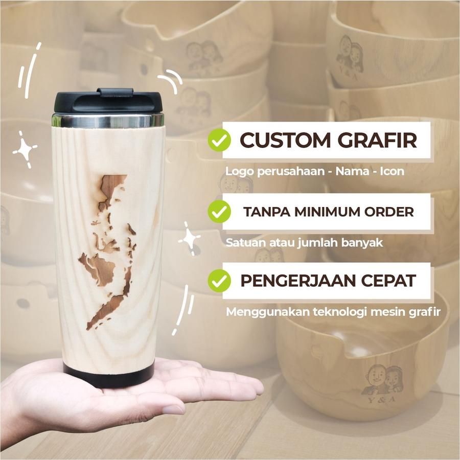 Custom Grafir Dekayu | Grafir Wajah / Grafir Nama / Grafir Logo