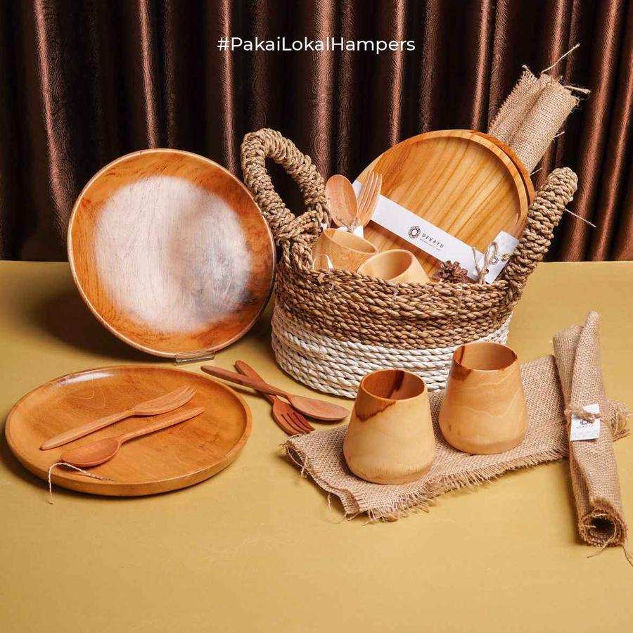 Dekayu Hampers Loko | Hampers Natal | Wedding | Peralatan Makan Kayu