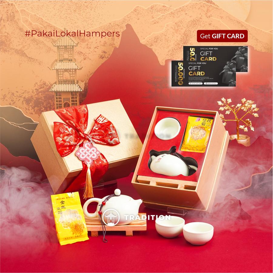 Dekayu - Hampers Imlek WISDOM | Kado Imlek Estetik | Chinese New Year Hampers | Personal Gift | Coorporate Gift | CNY Hampers | FREE Greeting Card