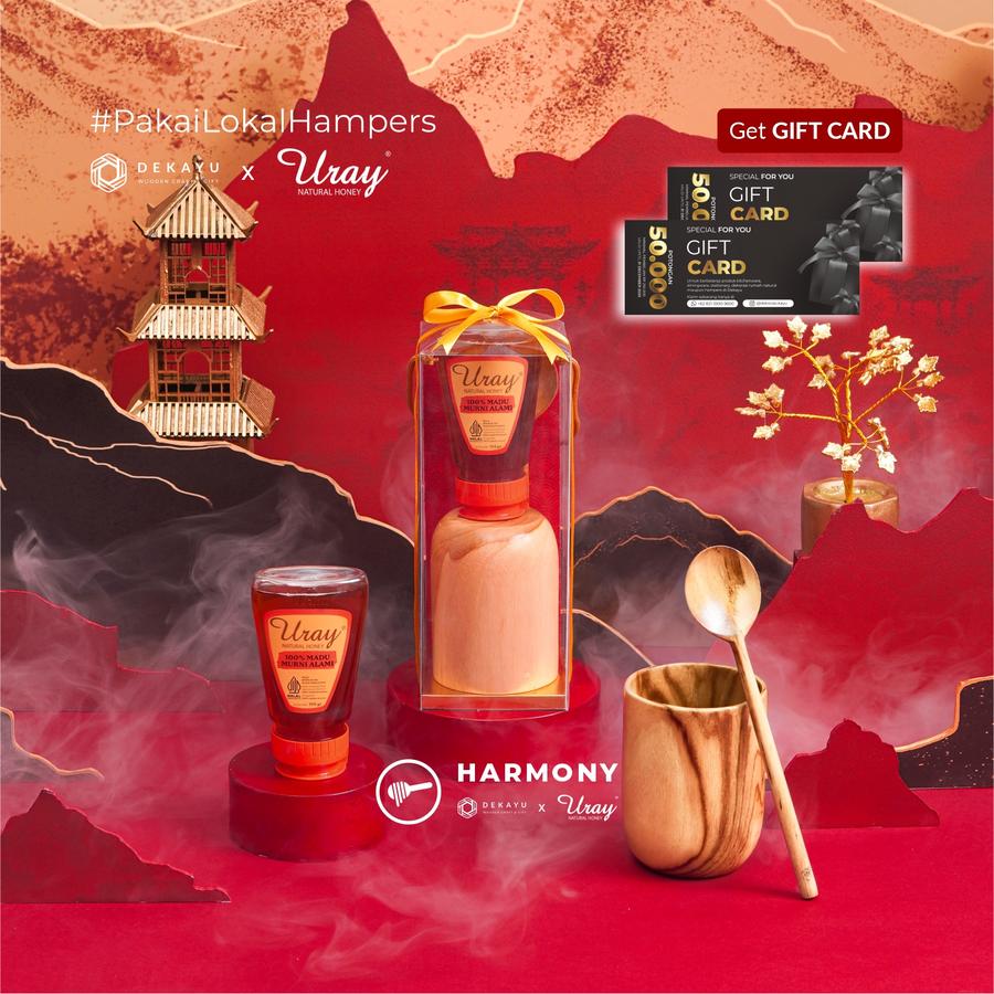Dekayu - Hampers Imlek LIN YI | Kado Imlek Estetik | Chinese New Year Hampers | Personal Gift | Coorporate Gift | CNY Hampers | FREE Greeting Card