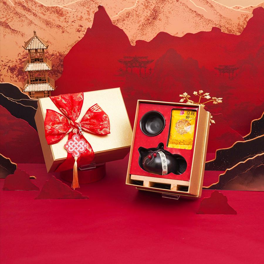 Dekayu - Hampers Imlek WISDOM | Kado Imlek Estetik | Chinese New Year Hampers | Personal Gift | Coorporate Gift | CNY Hampers | FREE Greeting Card