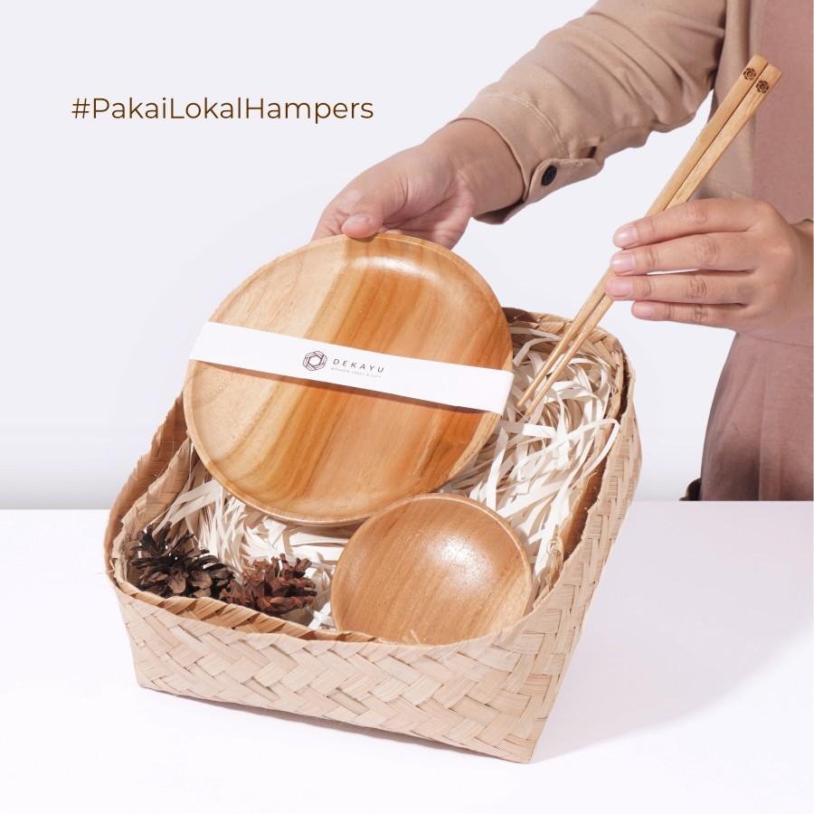 Hampers Kayu Dimsa Dengan Custom Grafir / Kado Ulang Tahun / Souvenir Pernikahan