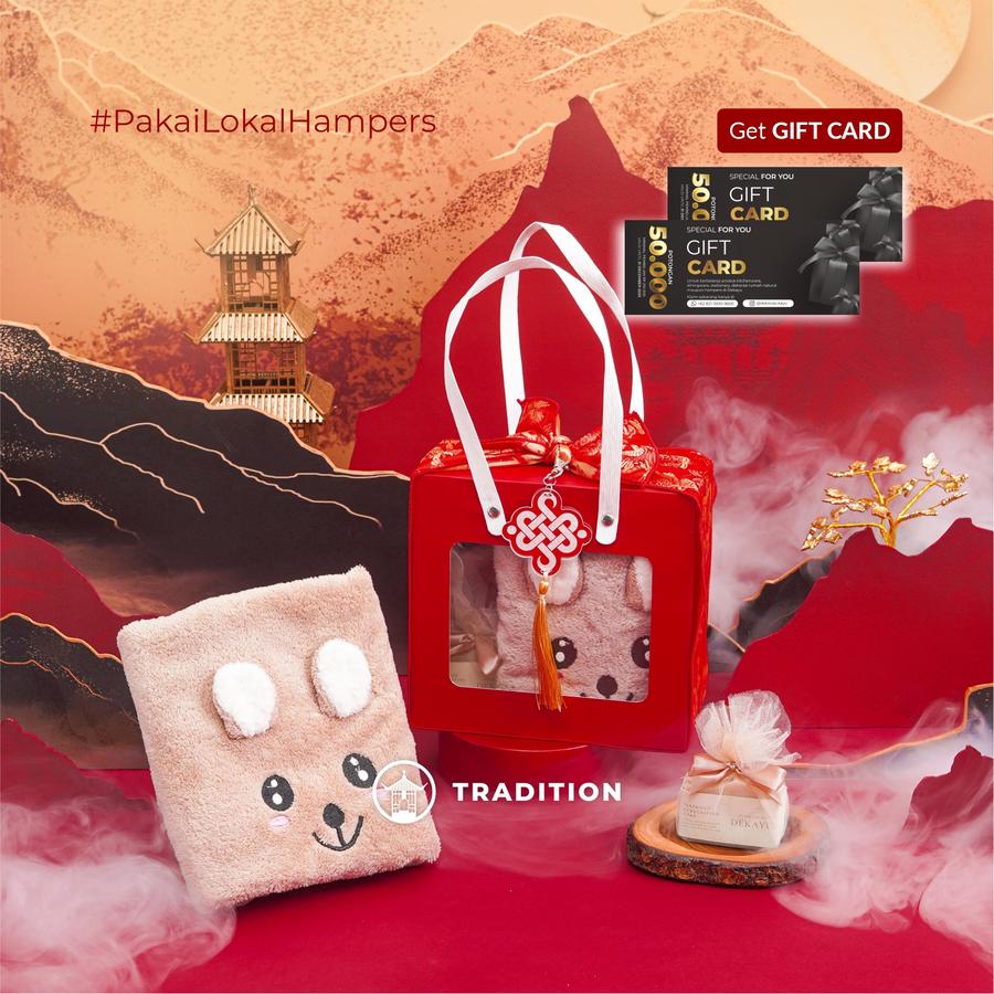 Dekayu - Hampers Imlek MEI MEI | Kado Imlek Estetik | Chinese New Year Hampers | Personal Gift | Coorporate Gift | CNY Hampers | FREE Greeting Card