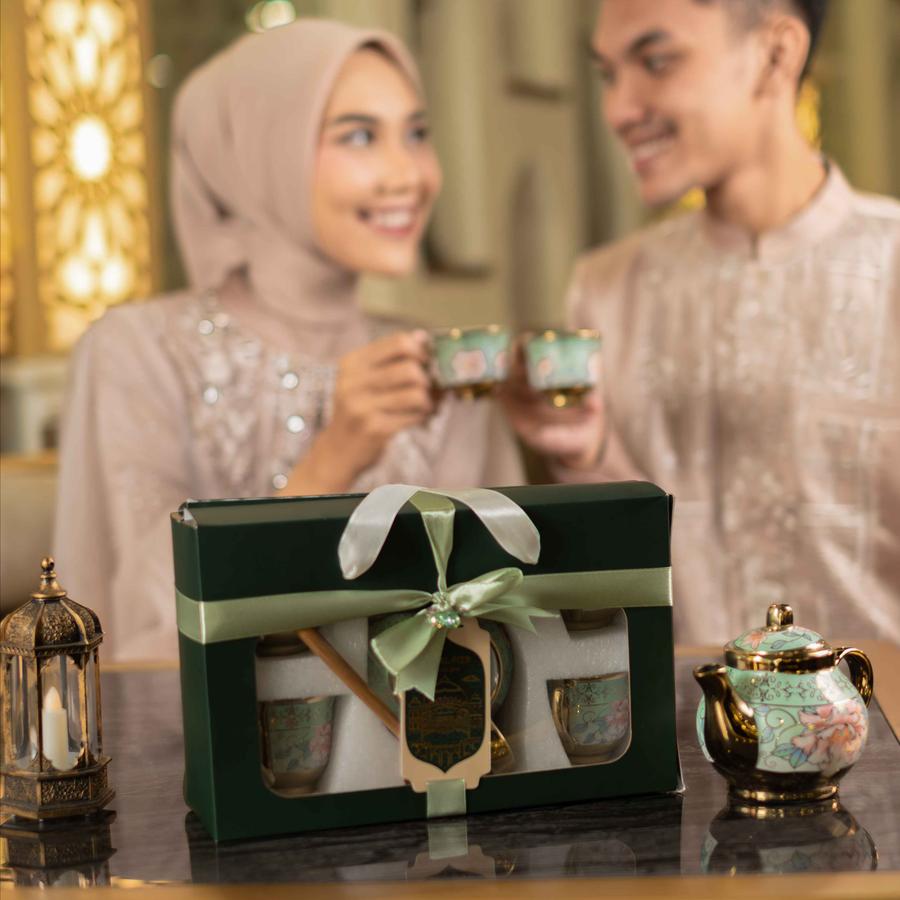 Dekayu - Hampers SAMIRA | Hampers Idul Fitri | Parsel Lebaran | Personal Gift | Tea Cup Set | Coorporate Gift Raya