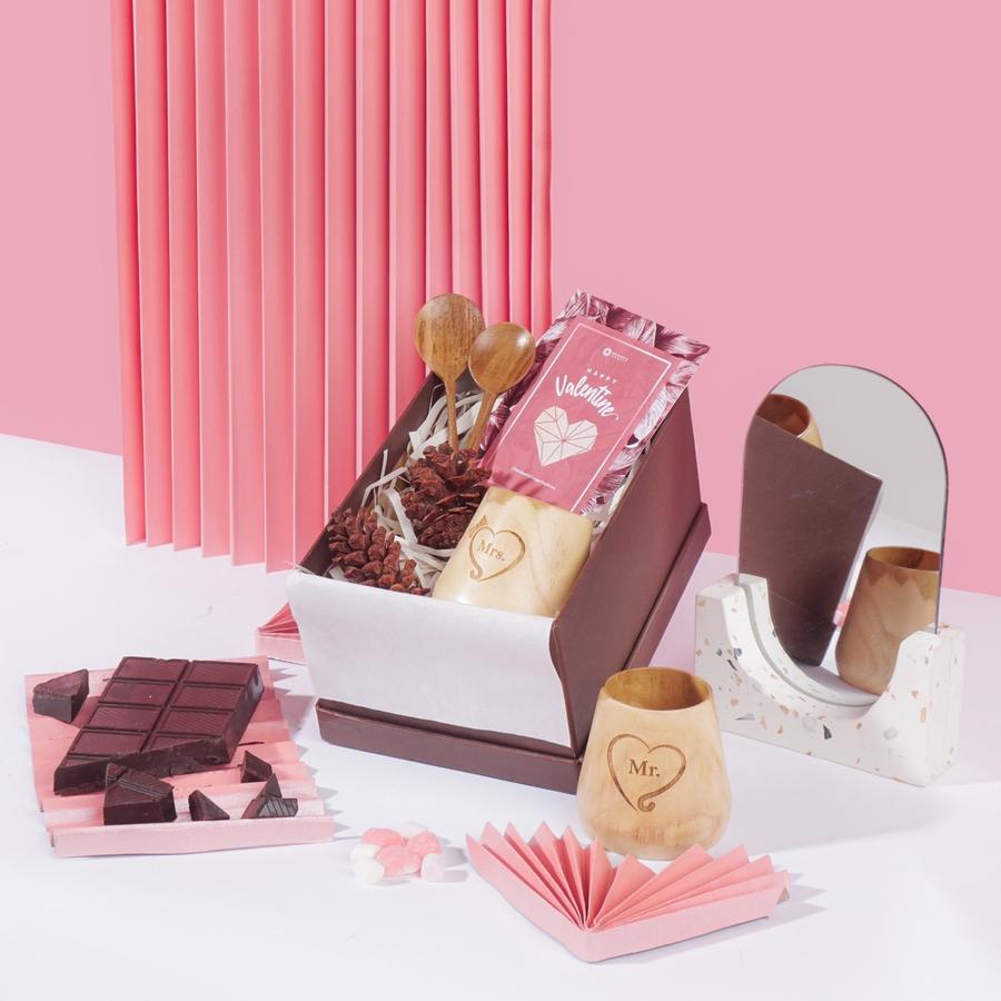 Val dua hampers valentine hadiah Pernikahan kado couple