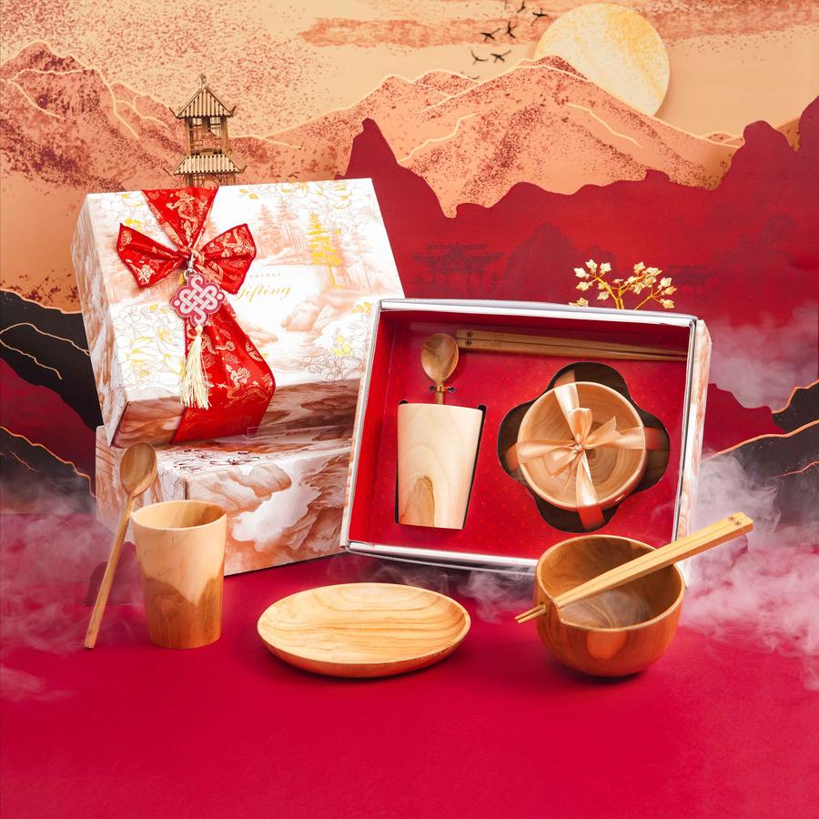Dekayu - Hampers Imlek SHI WAN | Kado Imlek Estetik | Chinese New Year Hampers | Personal Gift | Coorporate Gift | CNY Hampers | FREE Greeting Card